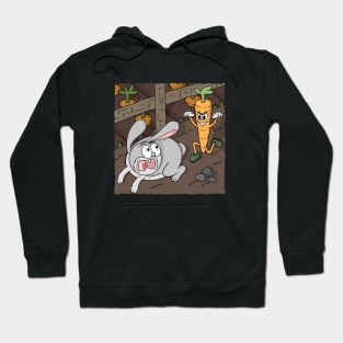 "Run, fluffy tail!" Hoodie